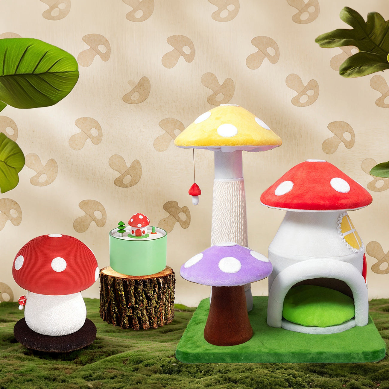 Mushroom House Series Set