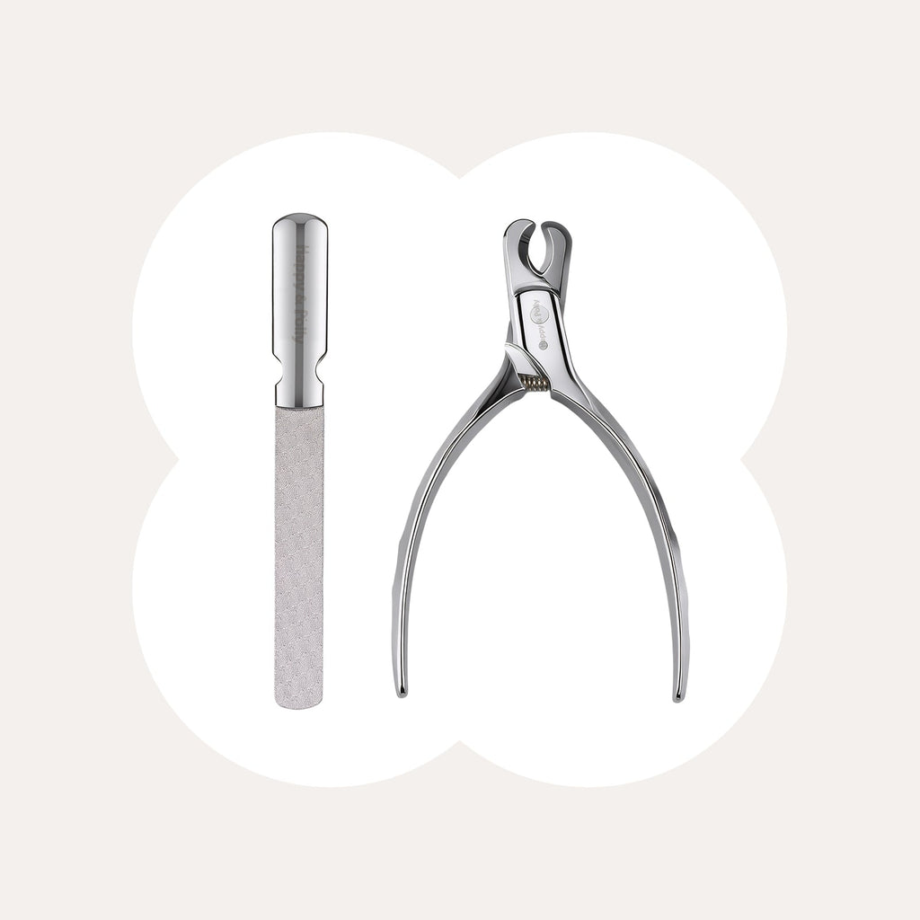 Stainless Steel Pet Nail Clipper with Nail File