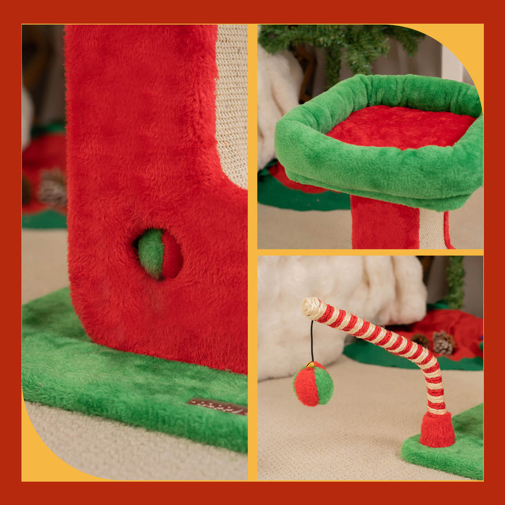 VIP 600 Meow Coins + $69.9 For Christmas Boot Cat Scratching Post