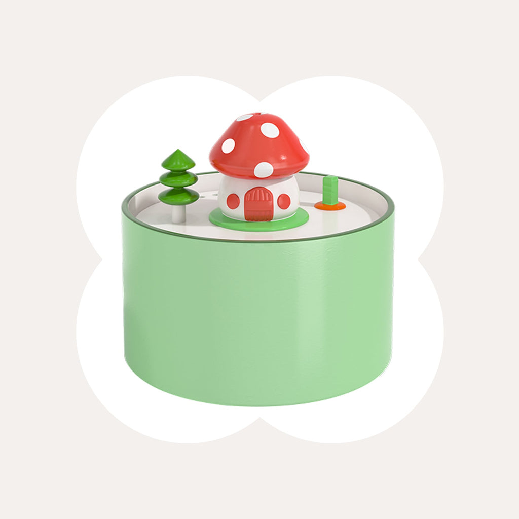 51oz Mushroom House Water Fountain