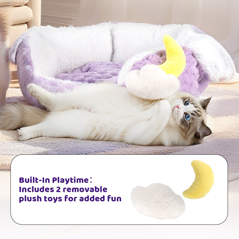 Moonlight Soft Bounce Cat Bed