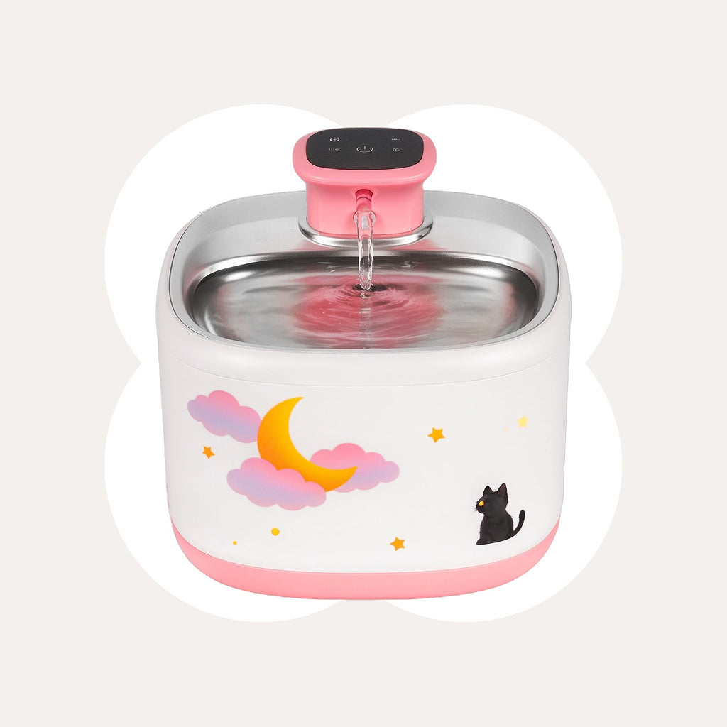 71oz Moonlight Wireless Smart Water Fountain