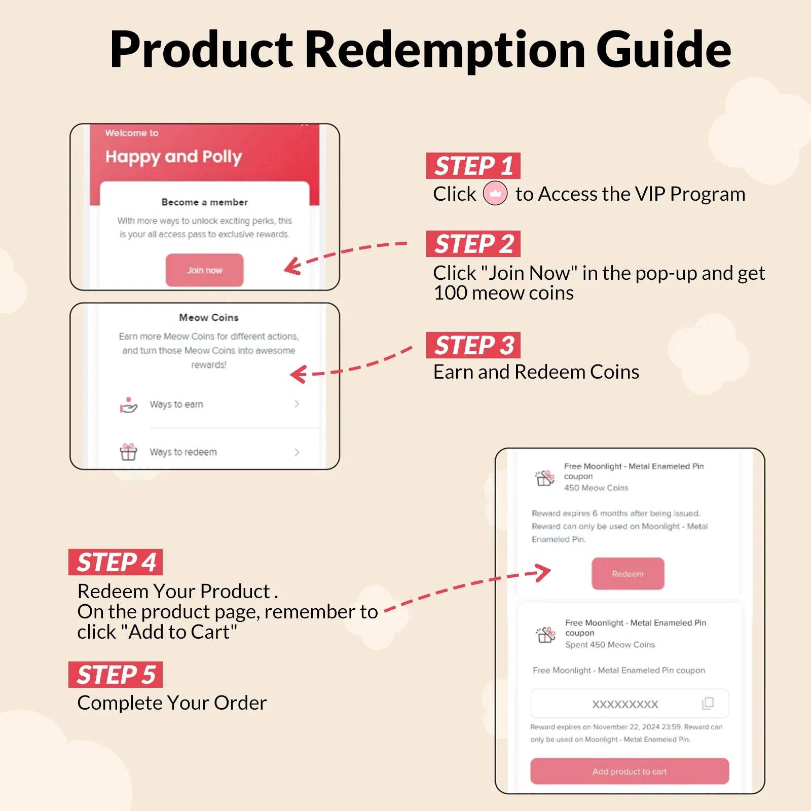 VIP 500 Meow Coins + $29.9 For Flying Heart Cat Scratcher