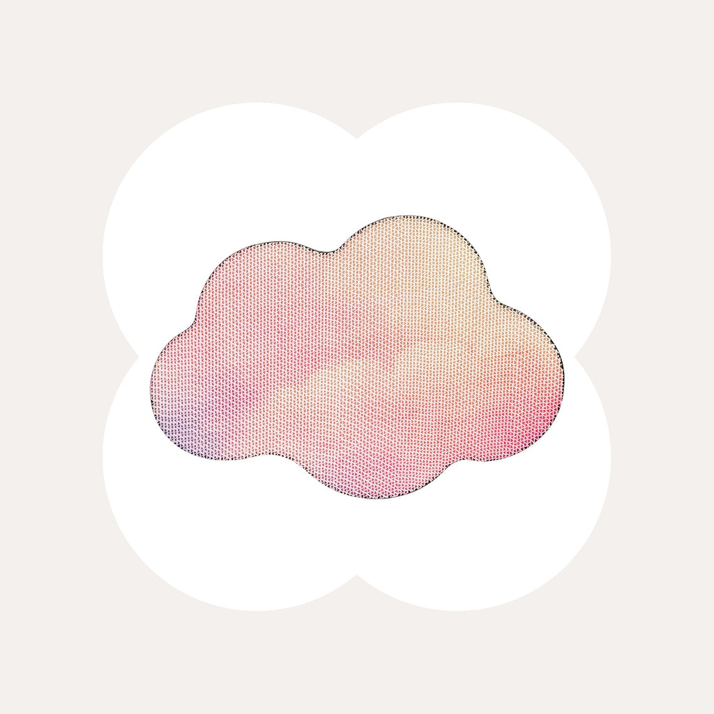 Cloud-shaped Gradient Cat Scratcher
