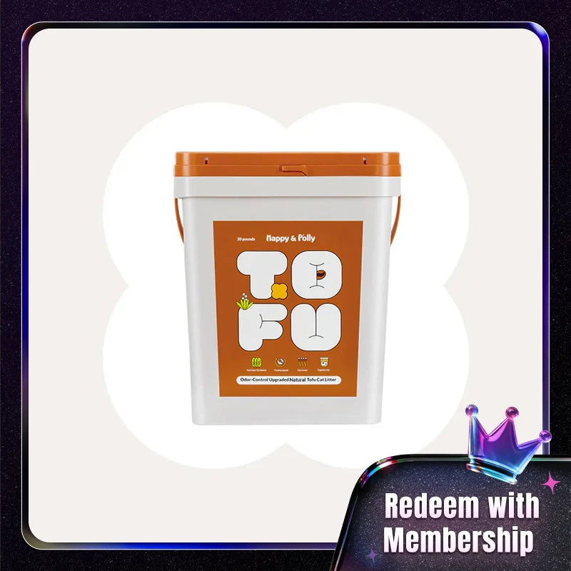 200 Meow Coins + $49.9 For 20lb Plant-Based Tofu Litter