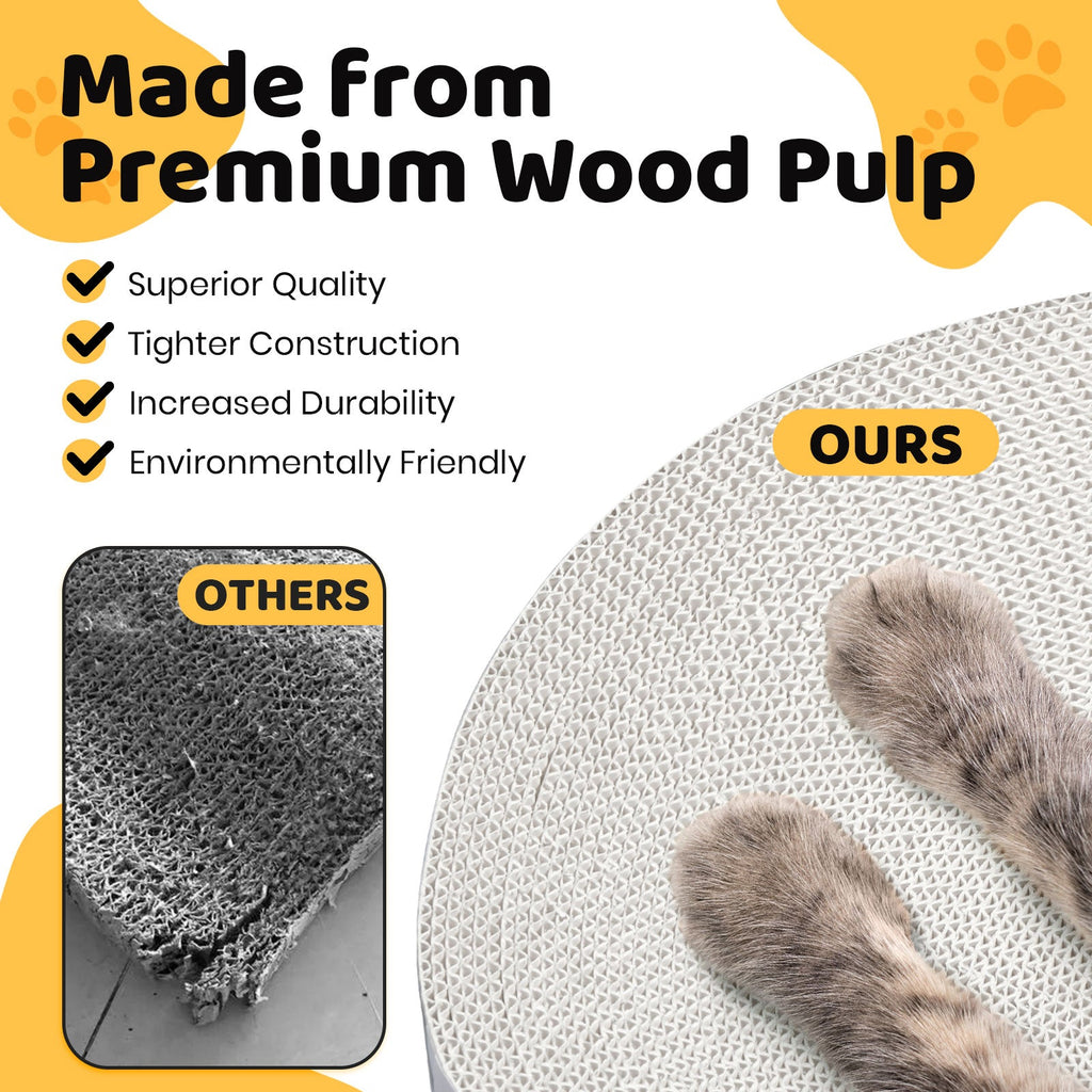 Round Cat Scratching Pad