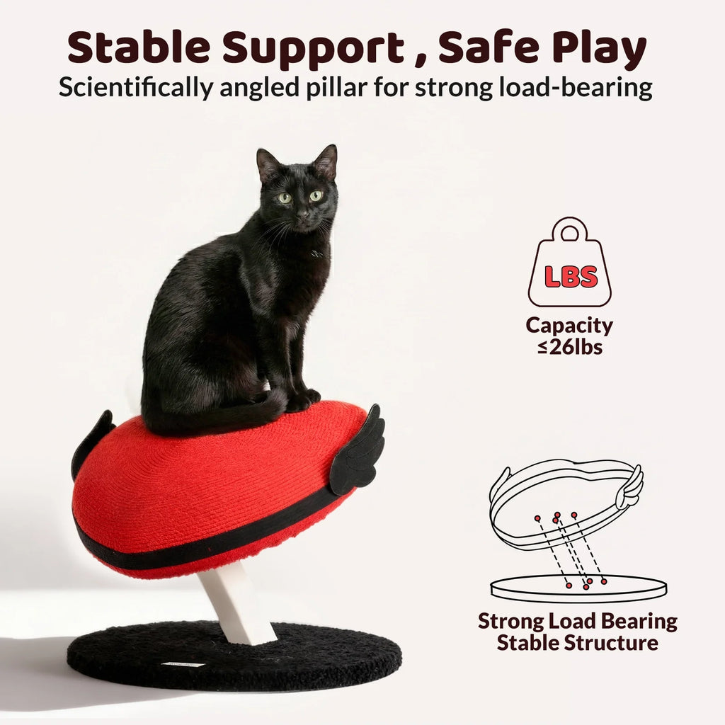 VIP 500 Meow Coins + $29.9 For Flying Heart Cat Scratcher