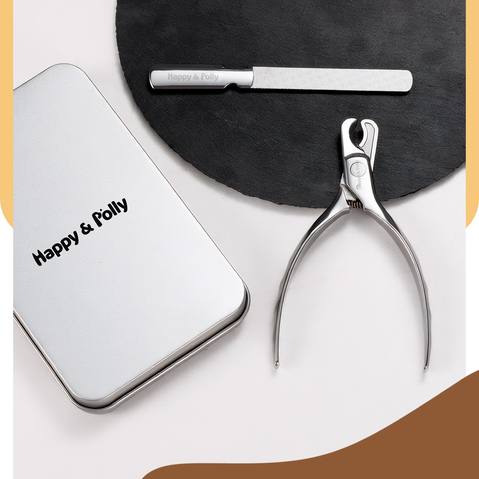 Stainless Steel Pet Nail Clipper with Nail File