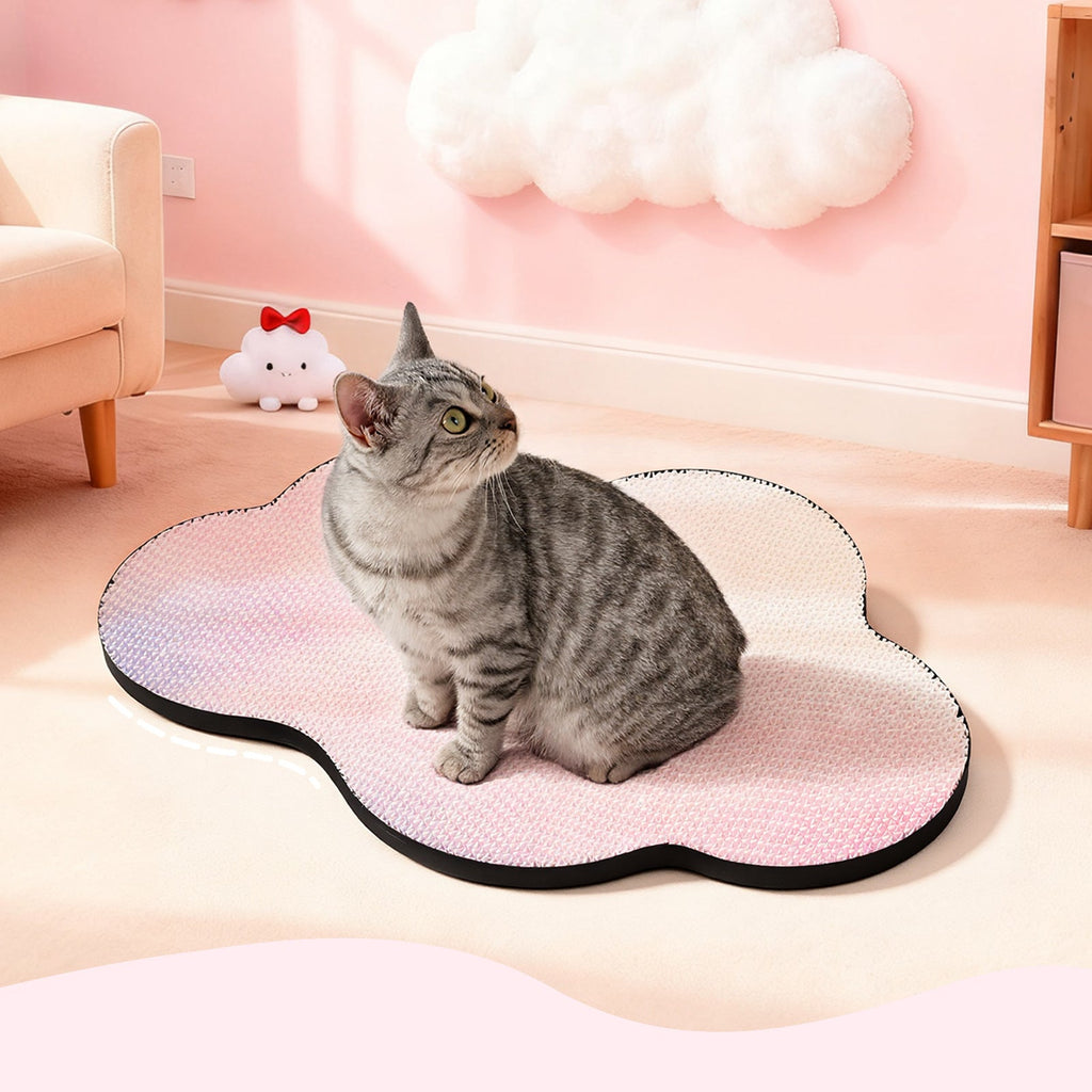 Cloud-shaped Gradient Cat Scratcher