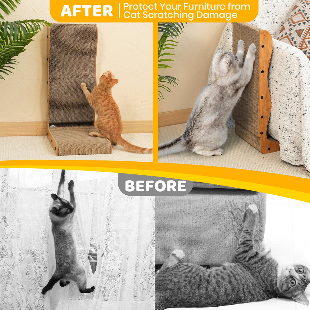 L Shape Cat Scratcher