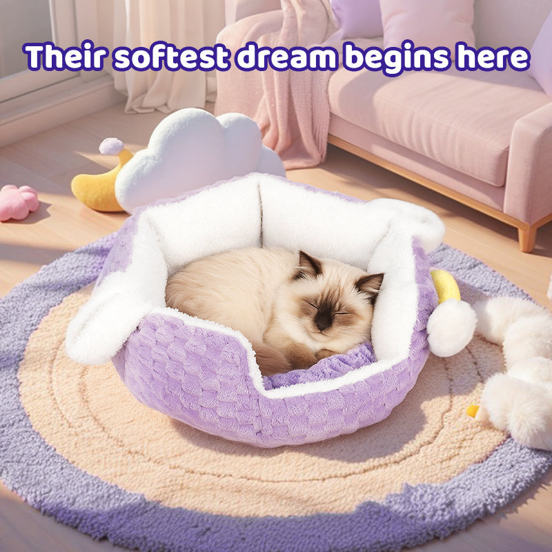 Moonlight Soft Bounce Cat Bed