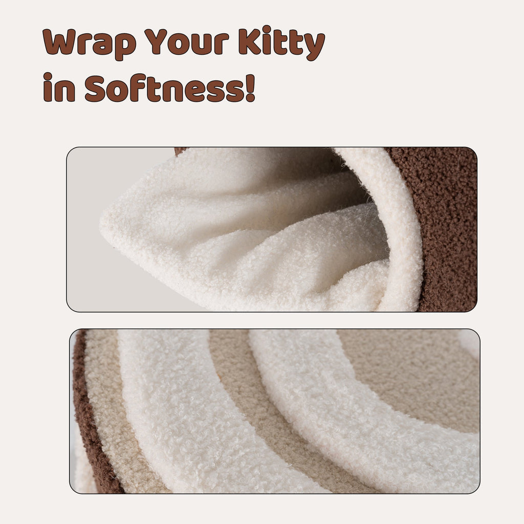 Choco Swiss Roll Cat Cave