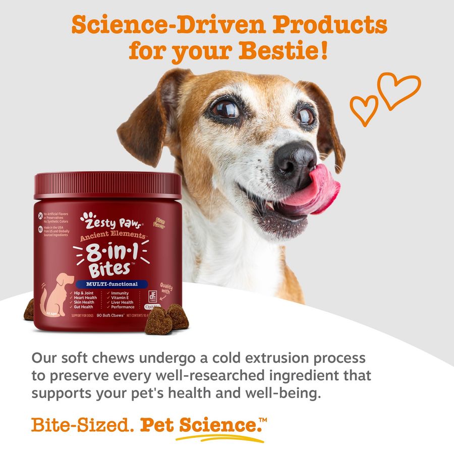 Ancient Elements™ 8-in-1 Multifunctional Bites™ for Dogs