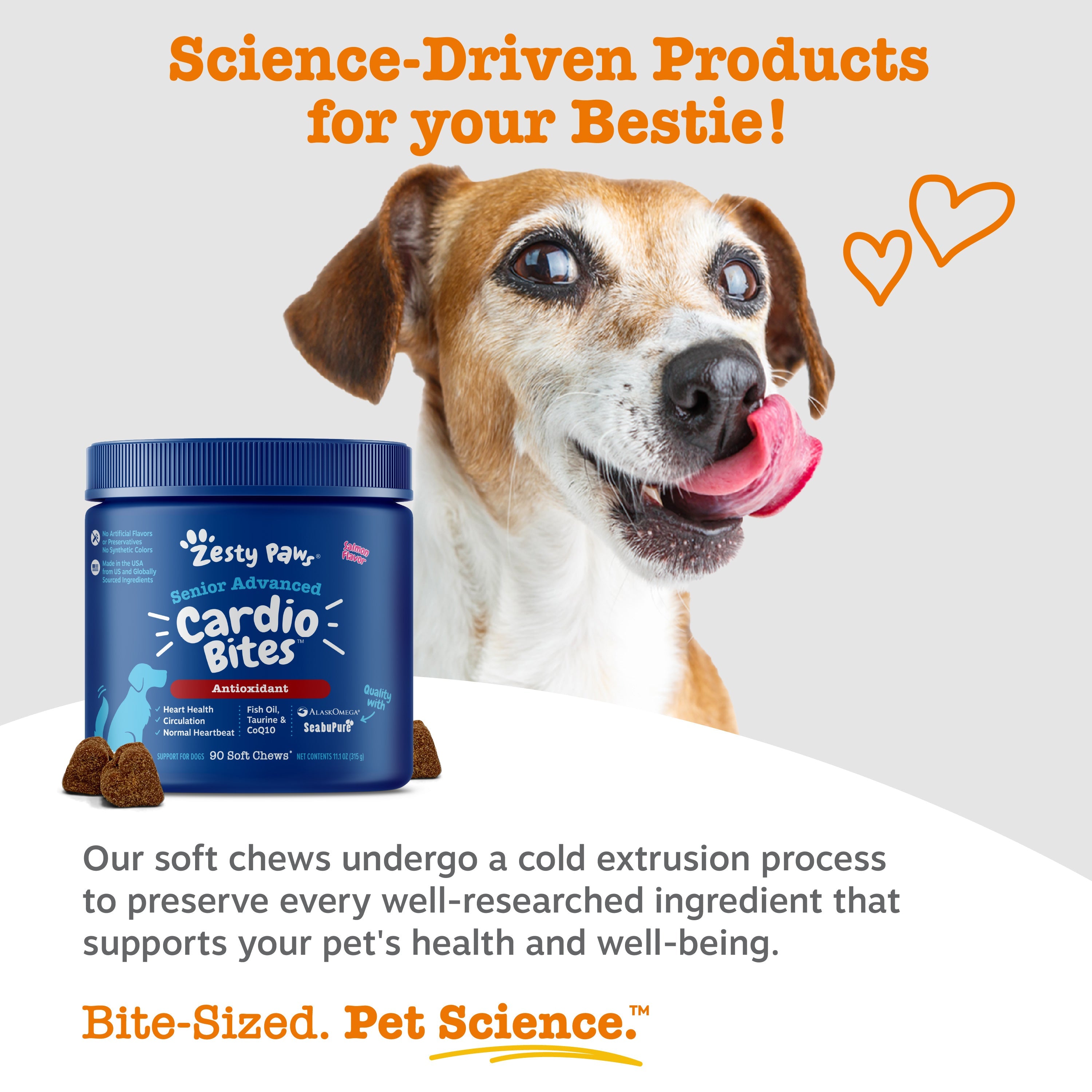 Senior Advanced Cardio Bites for Dogs