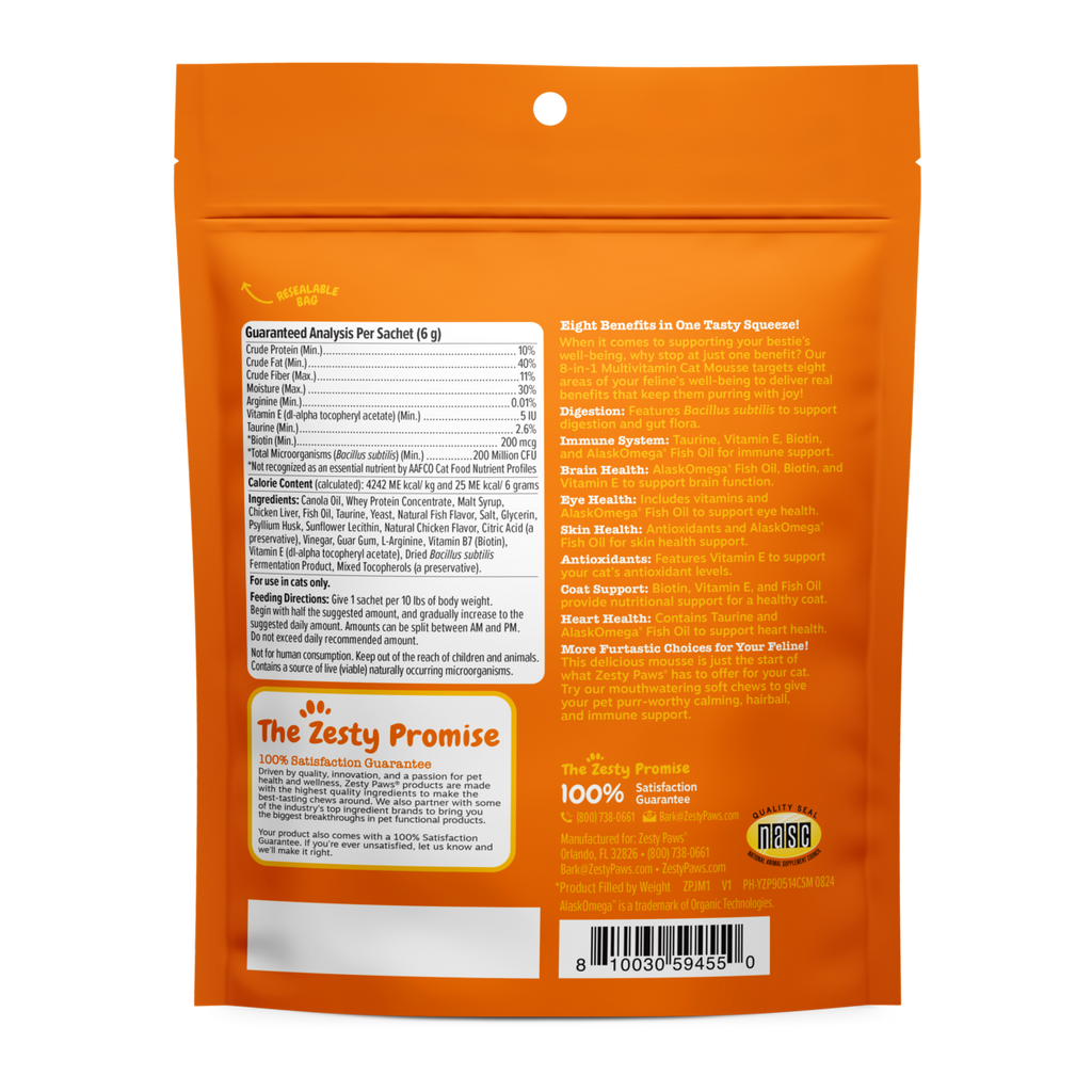 8-in-1 Multivitamin Cat Mousse