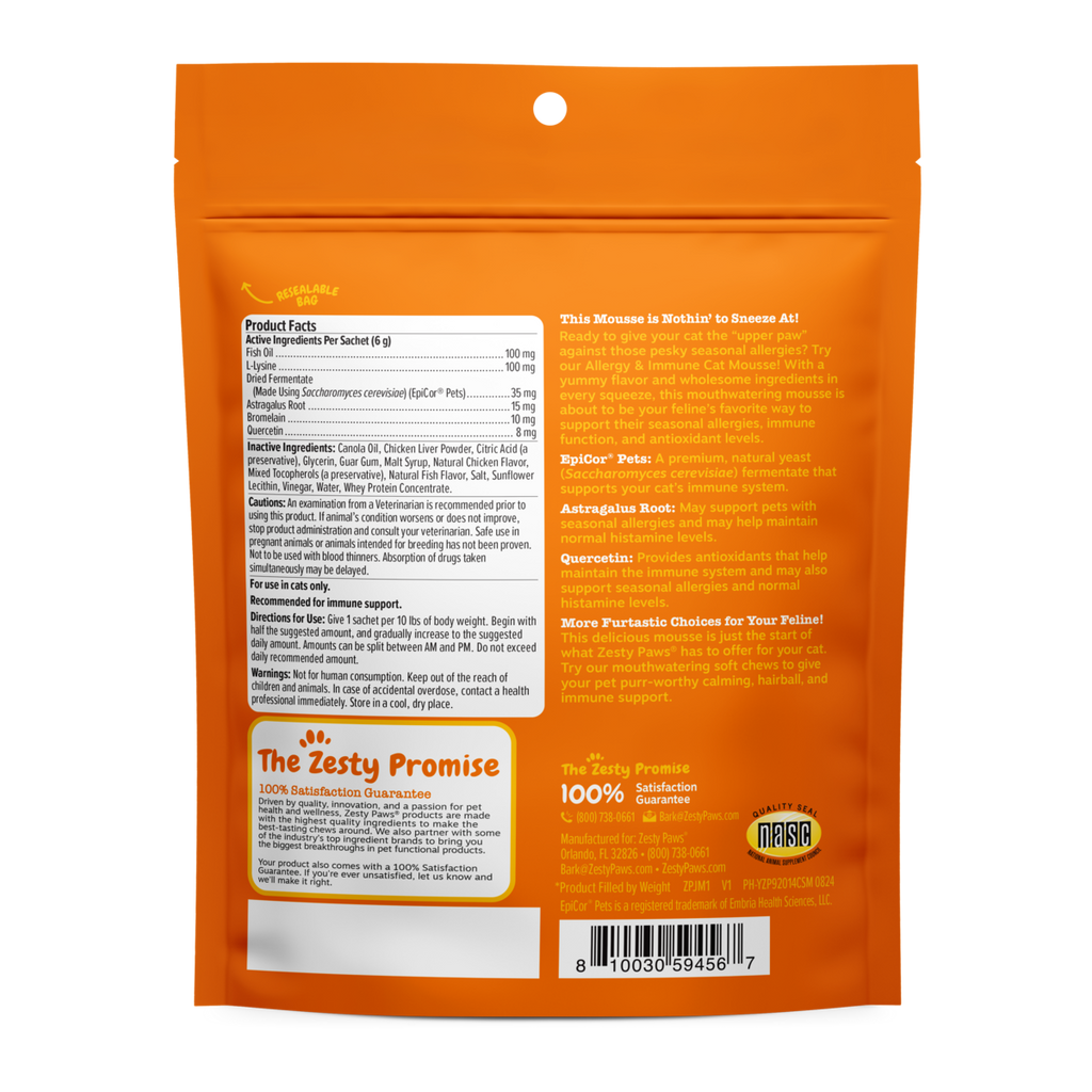 Allergy & Immune Cat Mousse