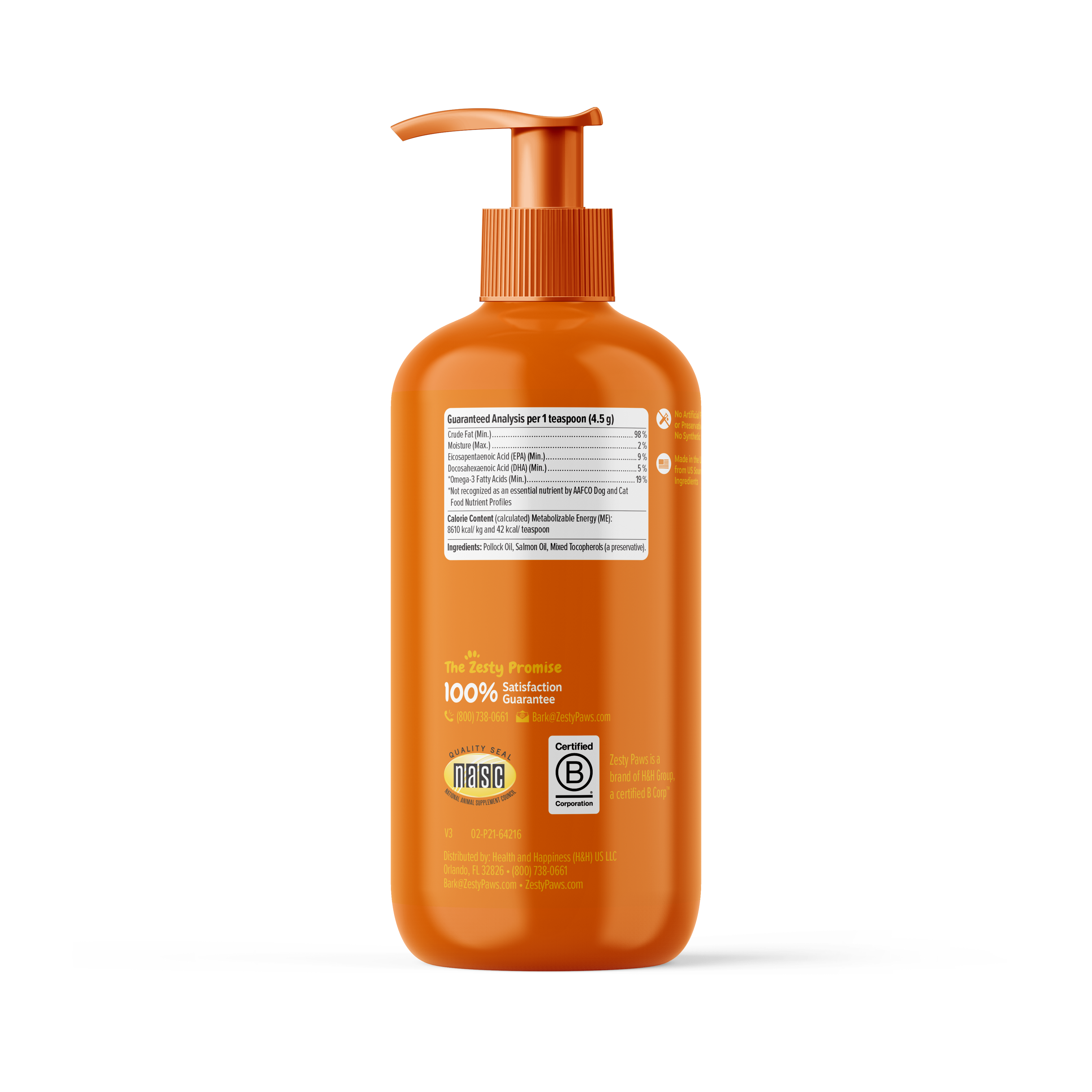 Wild Alaskan Omega-3 Blend Pollock + Salmon Oil