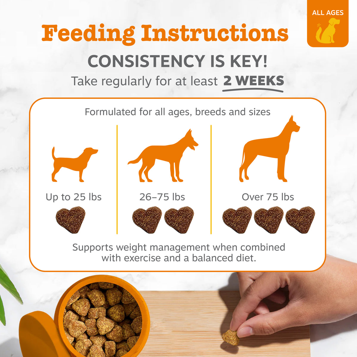 Vet Strength™ Weight Management Bites for Dogs