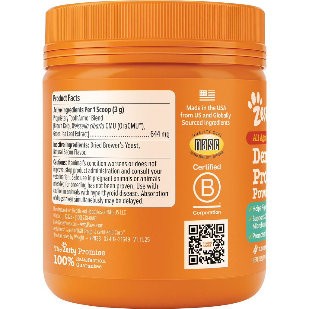 Dental Probiotic Powder for Dogs
