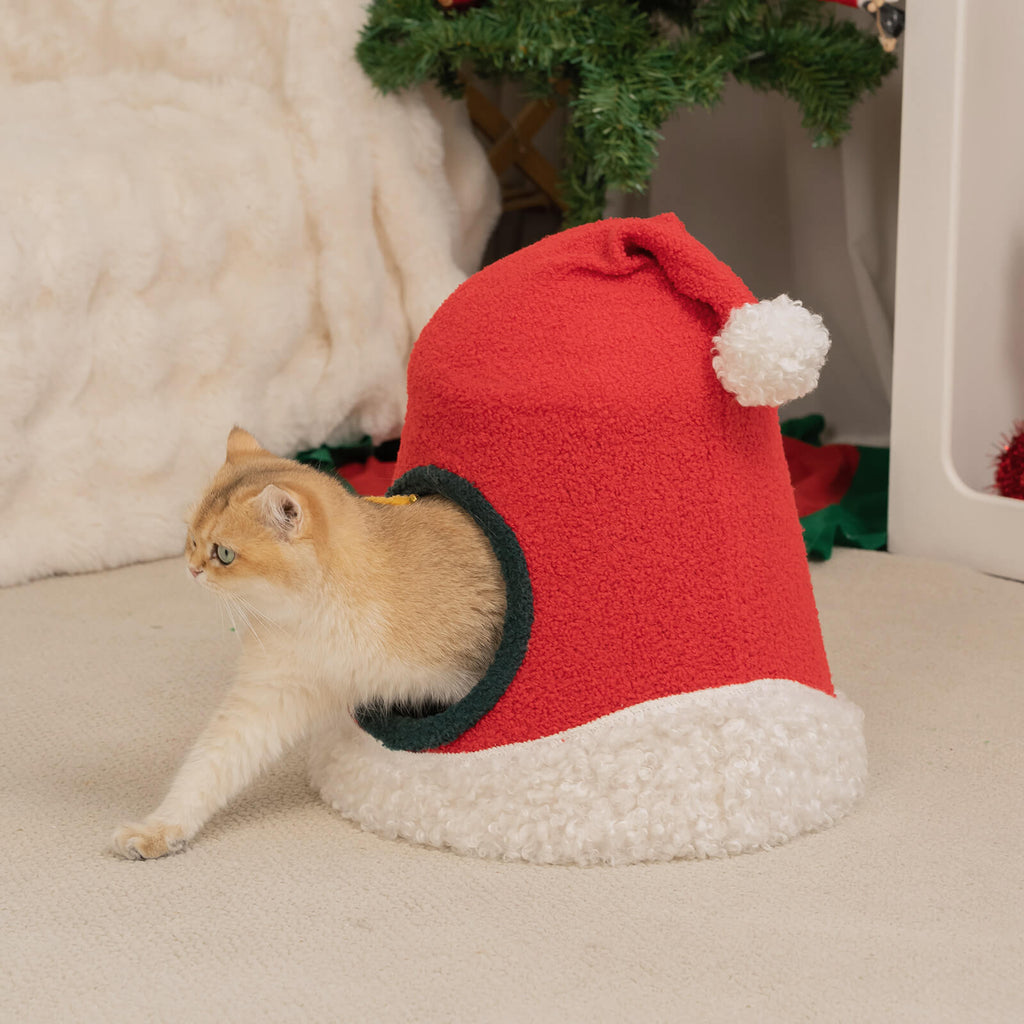 VIP 500 Meow Coins + $44.99 For Christmas Santa Hat Cat Bed
