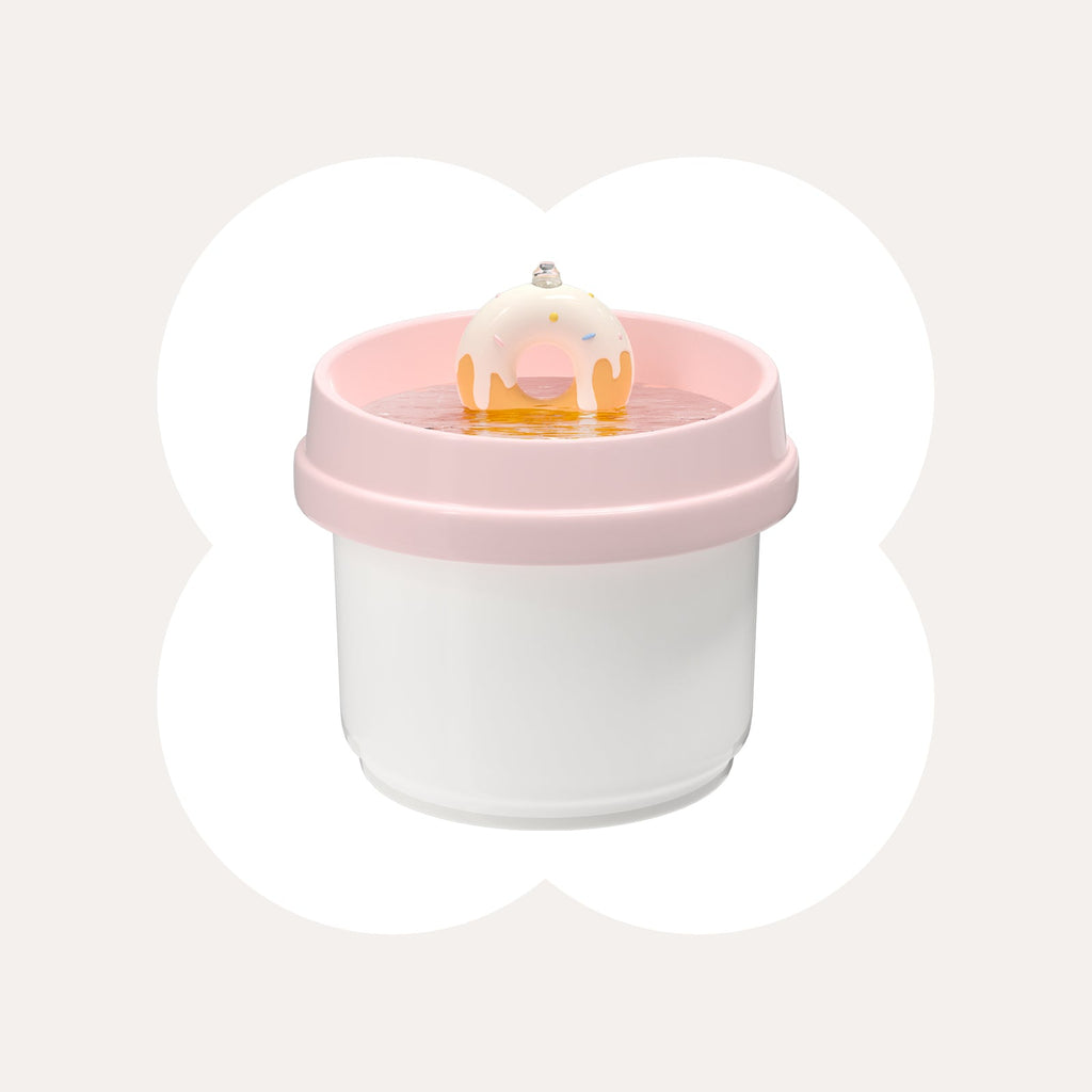 42oz Donut Style Cat Water Fountain