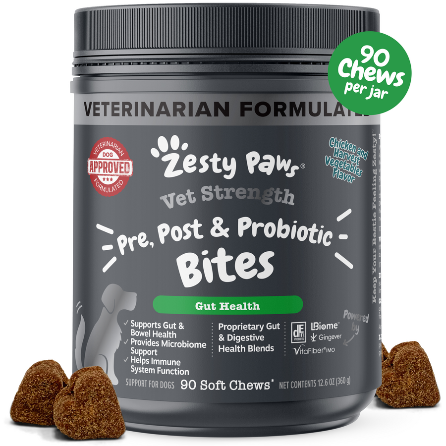 Vet Strength Pre, Post & Probiotic Bites for Dogs