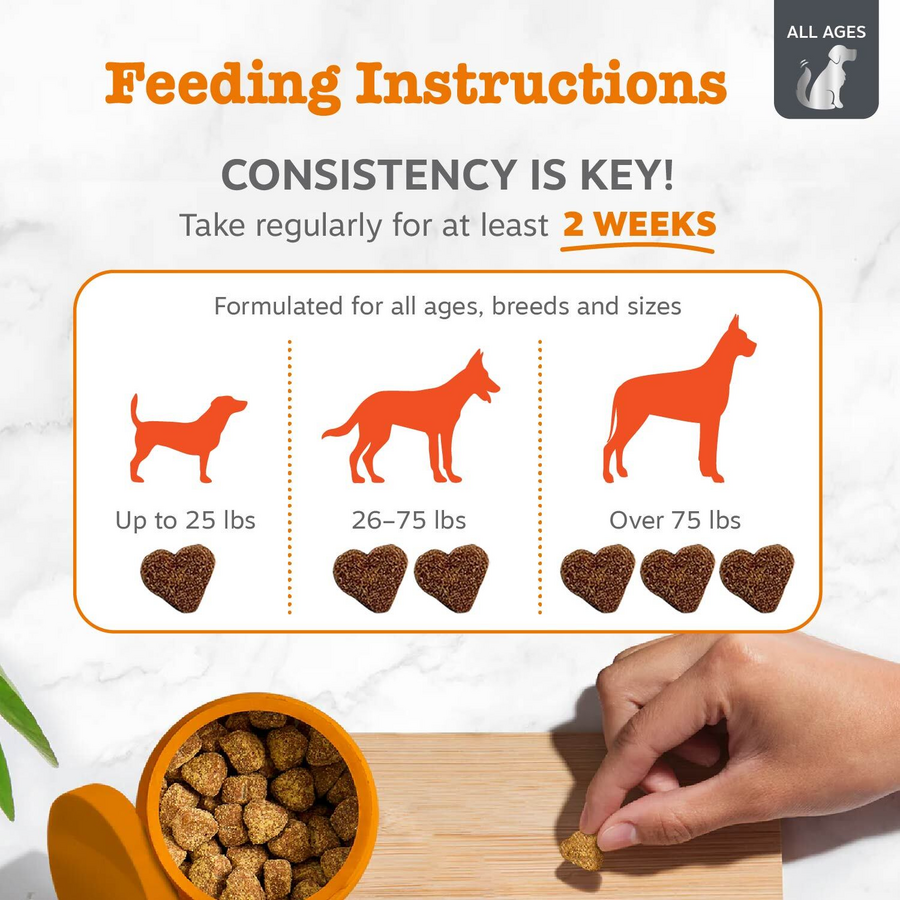 Vet Strength Allergy & Immune Bites for Dogs