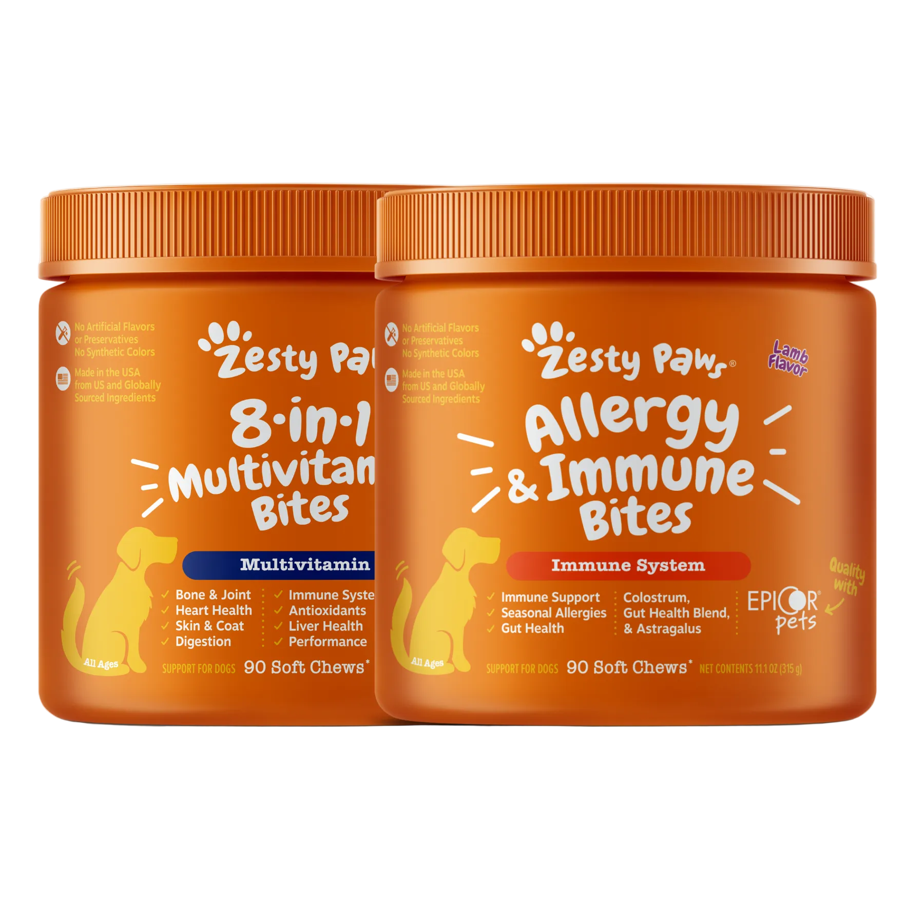 8-in-1 Multivitamin + Allergy & Immune | Bundle for Dogs