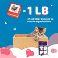 Charity Custom Portrait Stamp | Every Order Donates 1lb Cat Litter