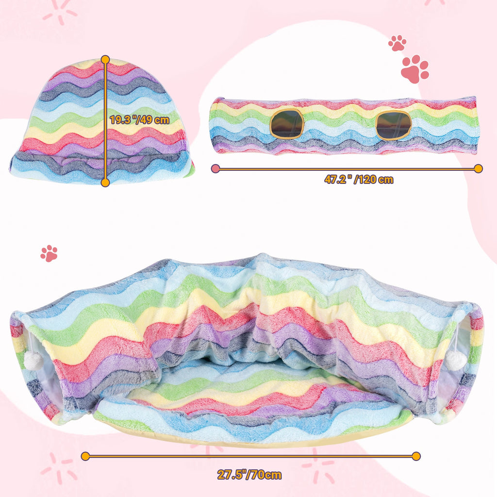 Elves in the Rainbow Cat Tunnel