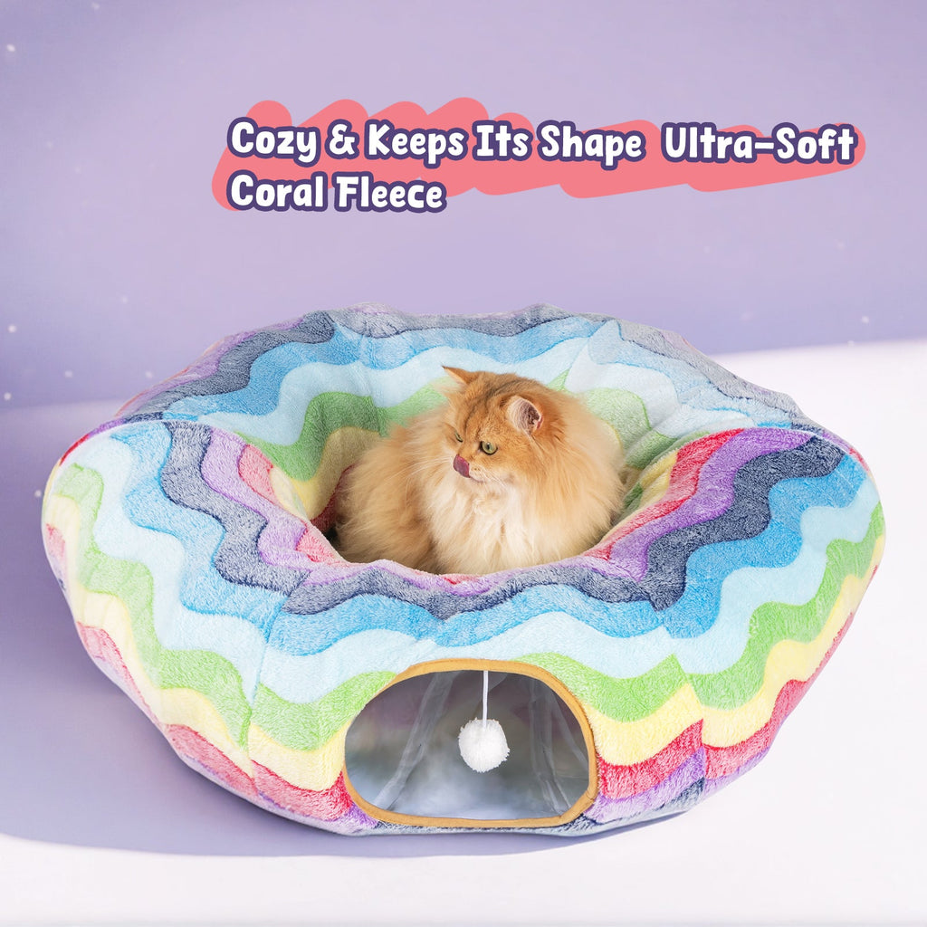 Elves in the Rainbow Cat Tunnel