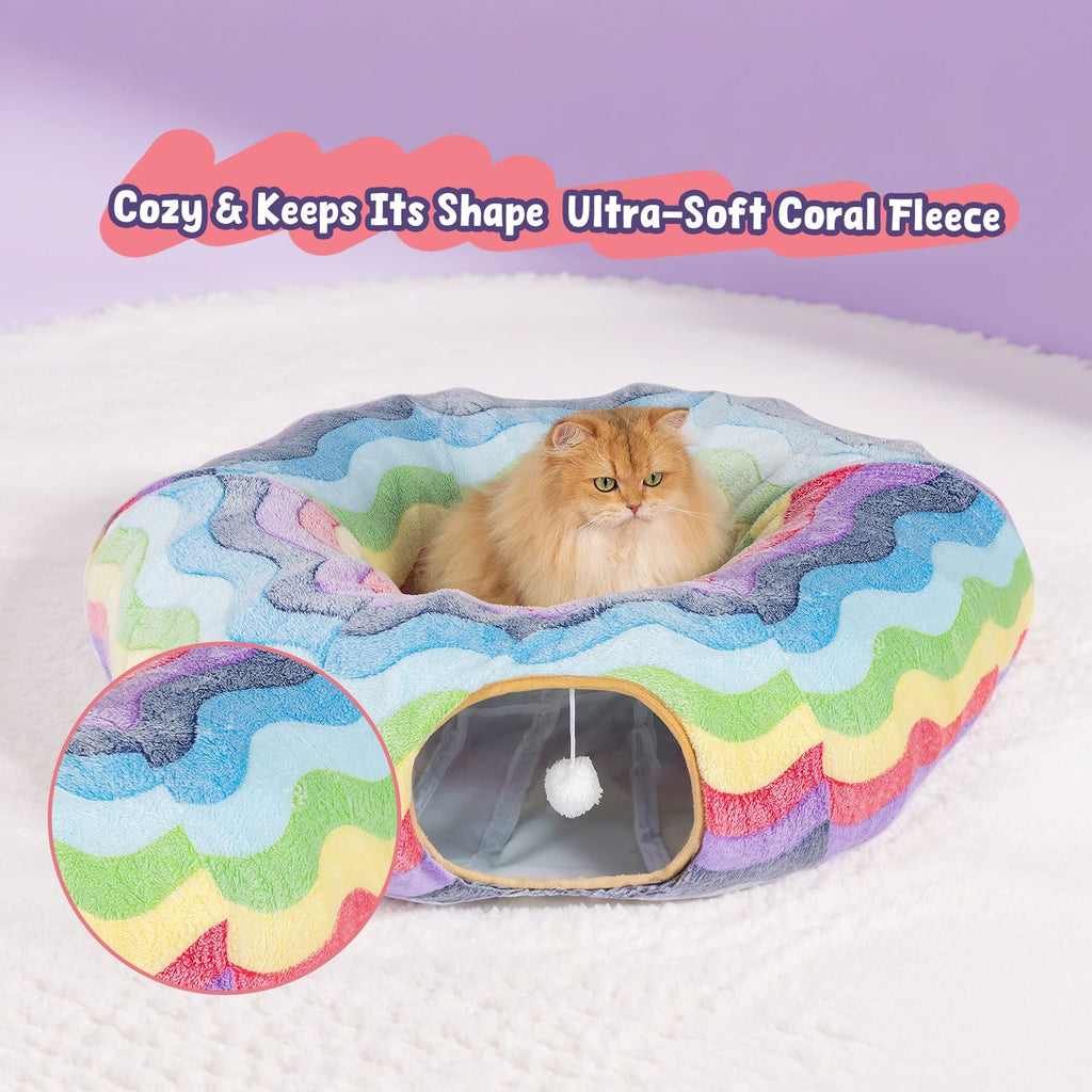 Elves in the Rainbow Cat Tunnel