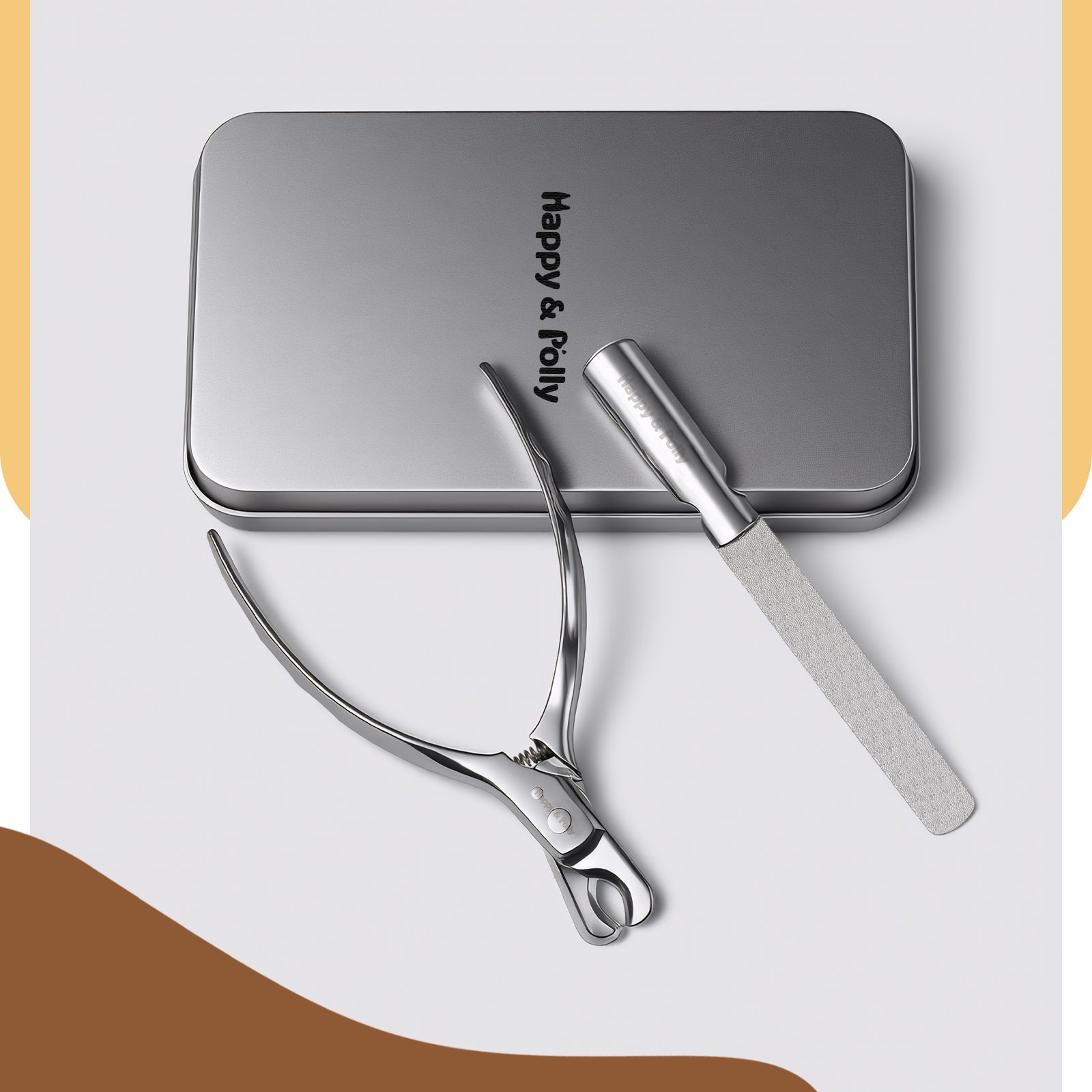 Stainless Steel Pet Nail Clipper with Nail File