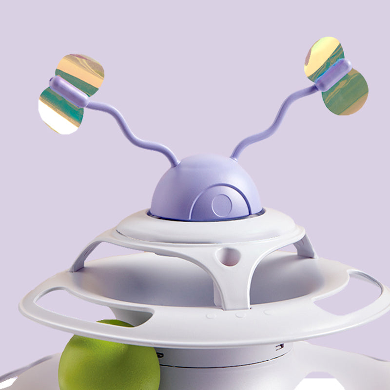 Interactive Insect Cat Spinner Toy
