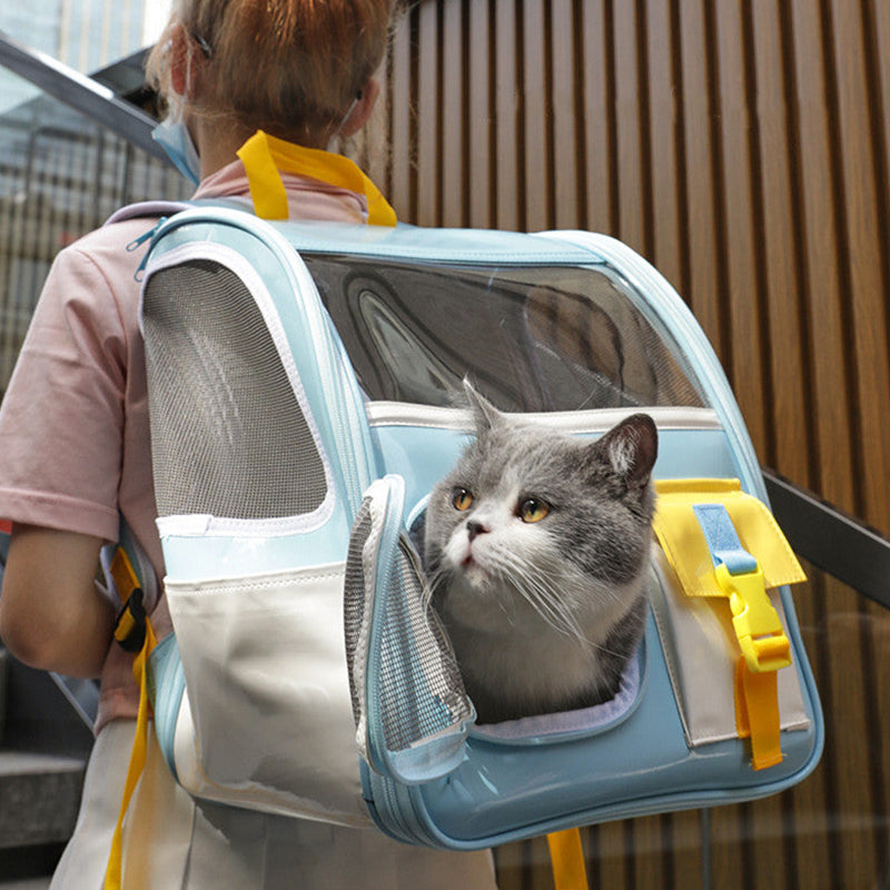 Old School Style Cat Backpack