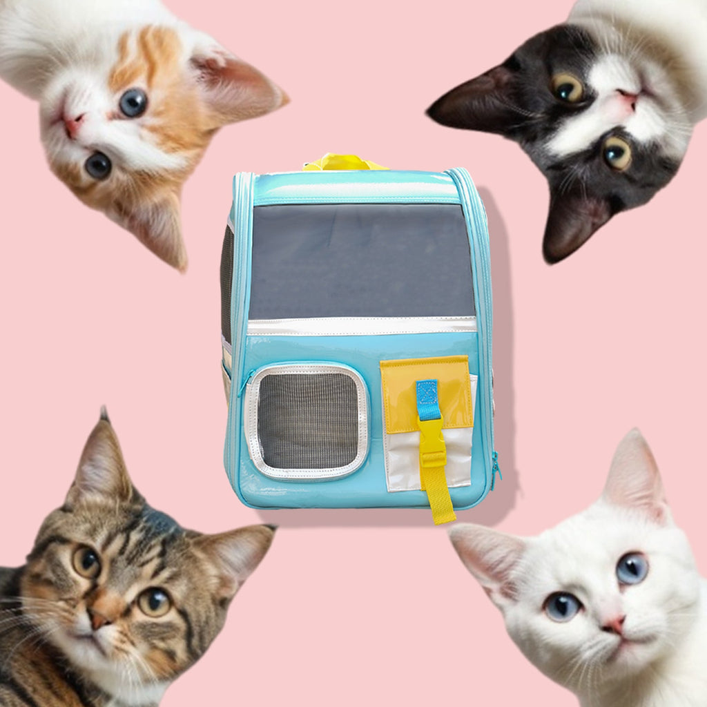 Old School Style Cat Backpack