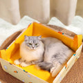 Portable Foldable Cat Litter Box – Perfect for Travel and Easy Cleanup Anywhere