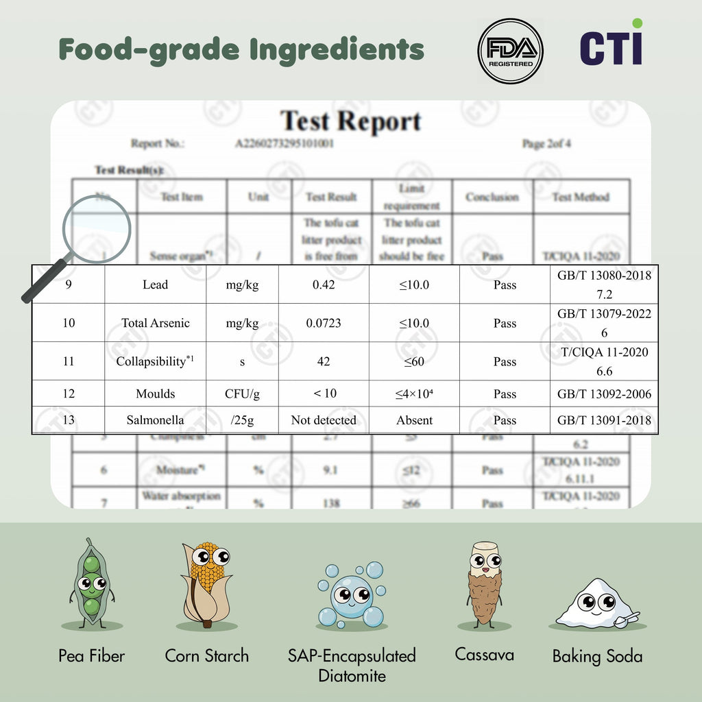 Tofu & Cassava Natural Cat Litter
