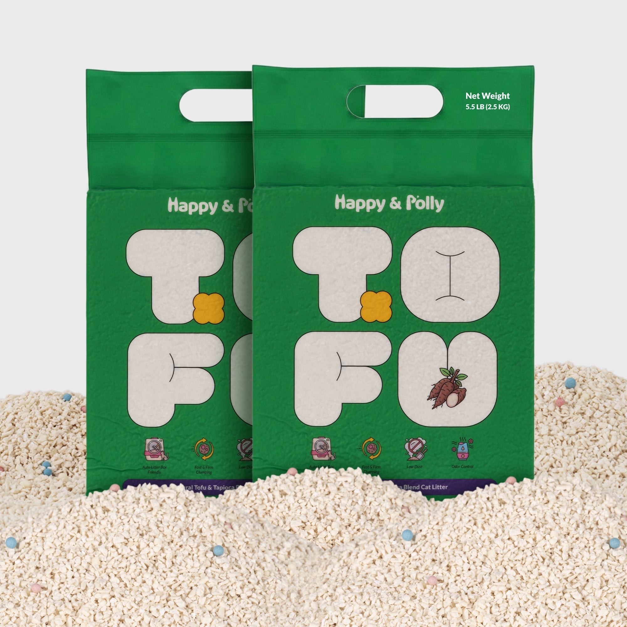 Tofu & Cassava Natural Cat Litter