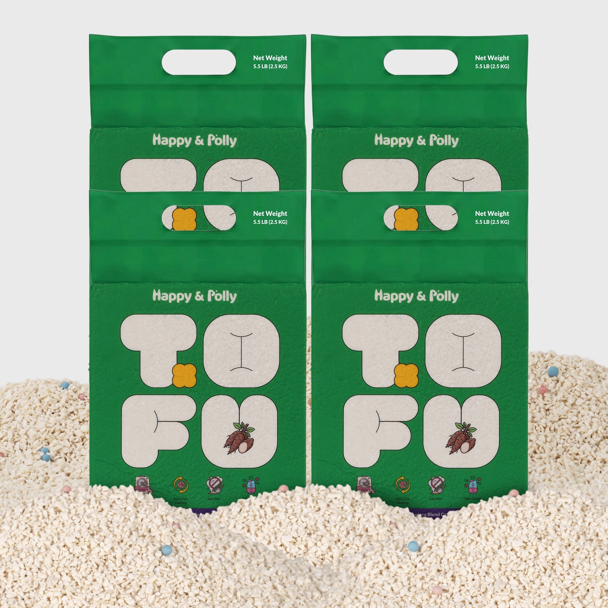 Tofu & Cassava Natural Cat Litter