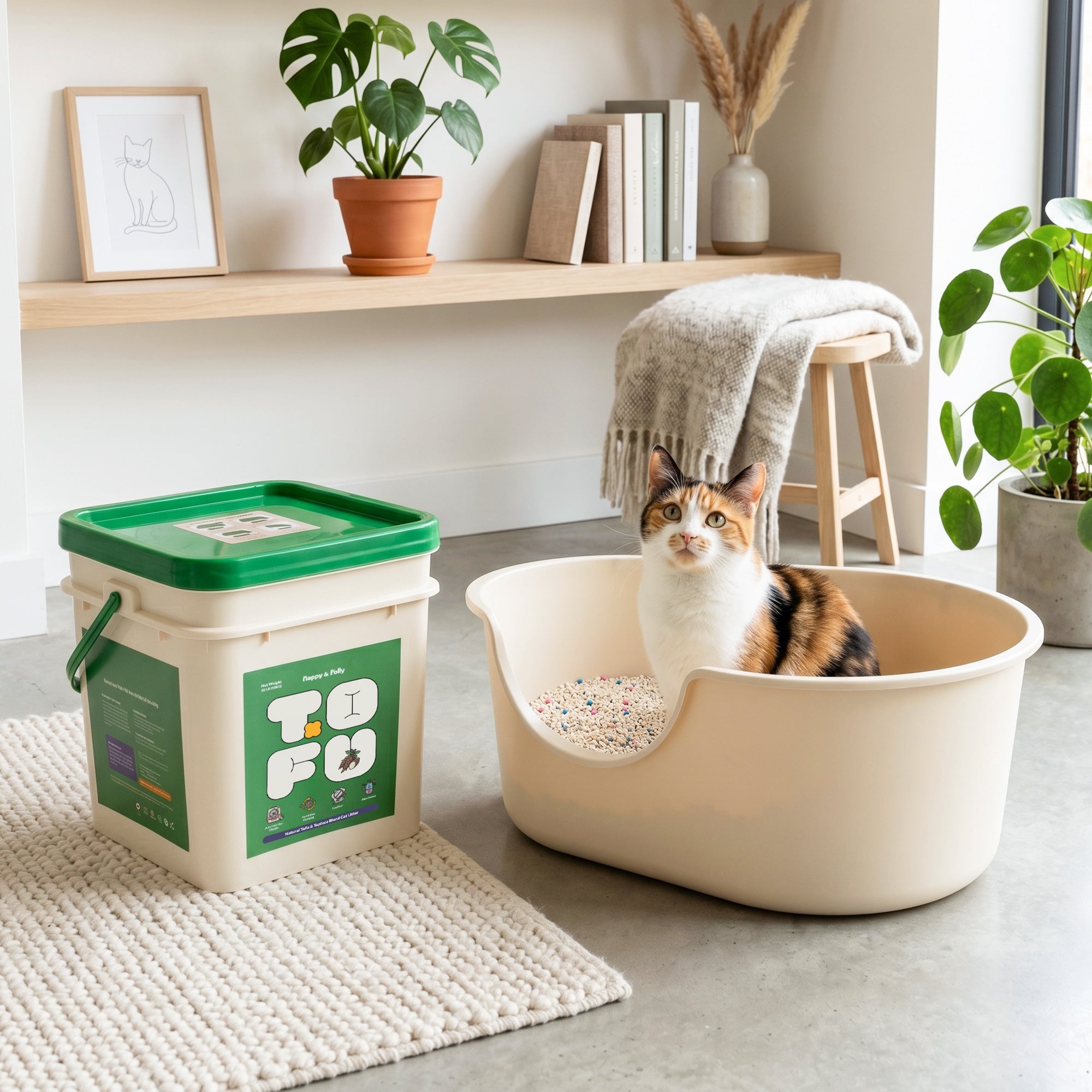 Tofu & Cassava Natural Cat Litter