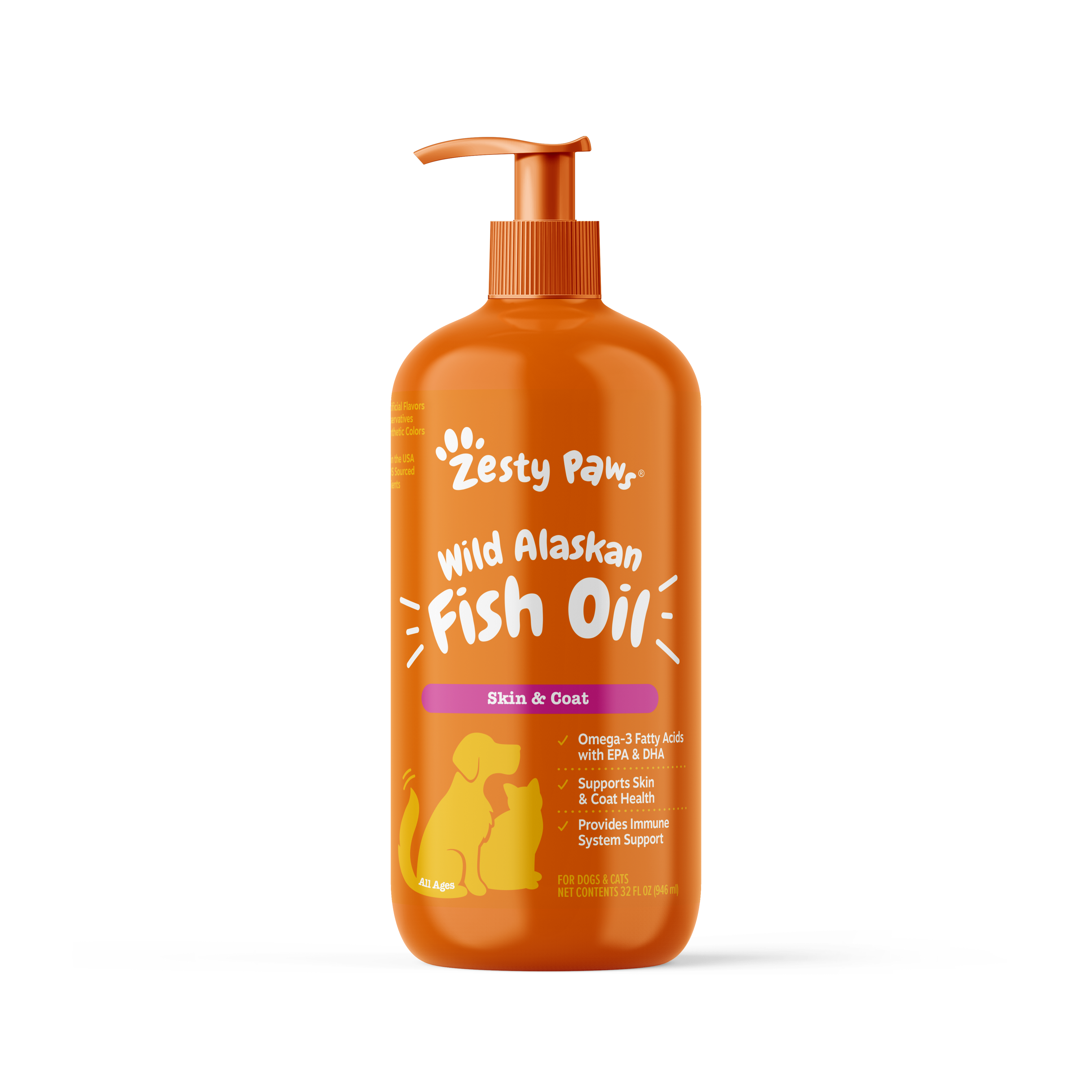 Wild Alaskan Fish Oil for Dogs & Cats