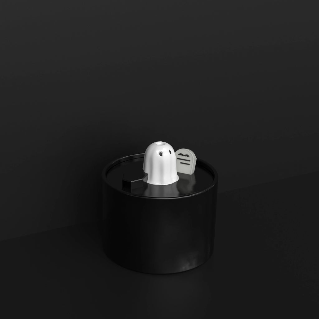 50oz/1.5L Ghost Drinking Fountain-Elevate Your Cat's Hydration