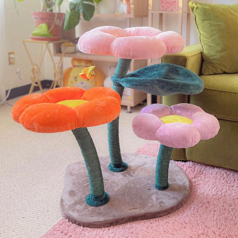 Bloomy Flower Cat Tree