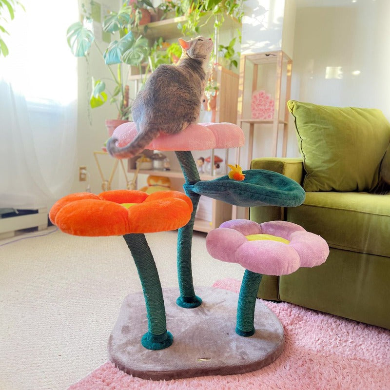 Bloomy Flower Cat Tree