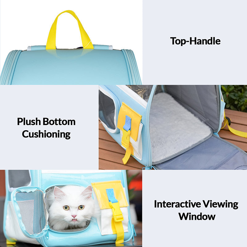 Old School Style Cat Backpack