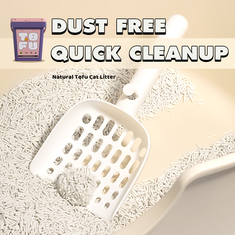 4 Bags Clumping Natural Tofu Cat Litter (22lb)