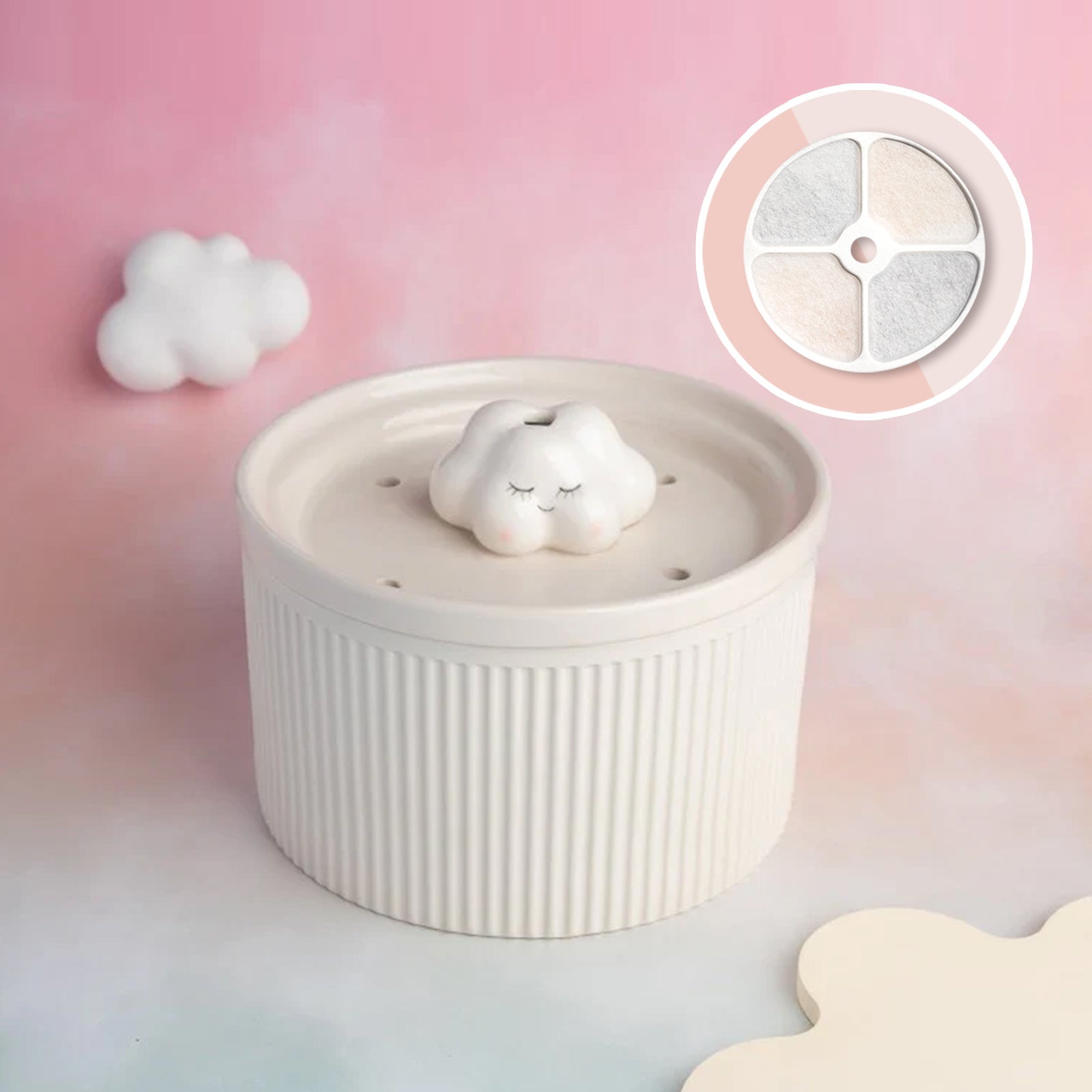 Cloud Cat Water Fountain Filters