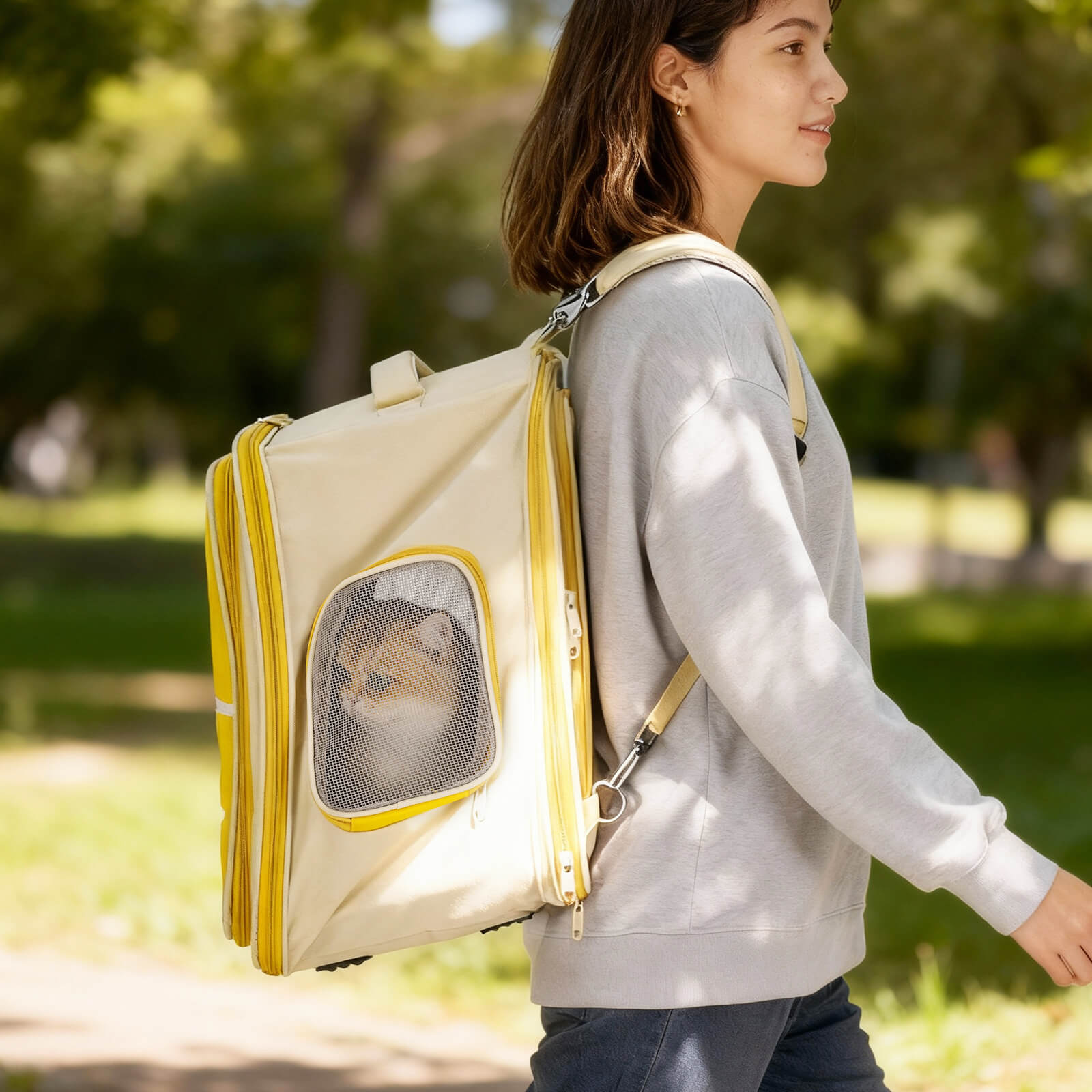 Portable Cat Backpack Carrier