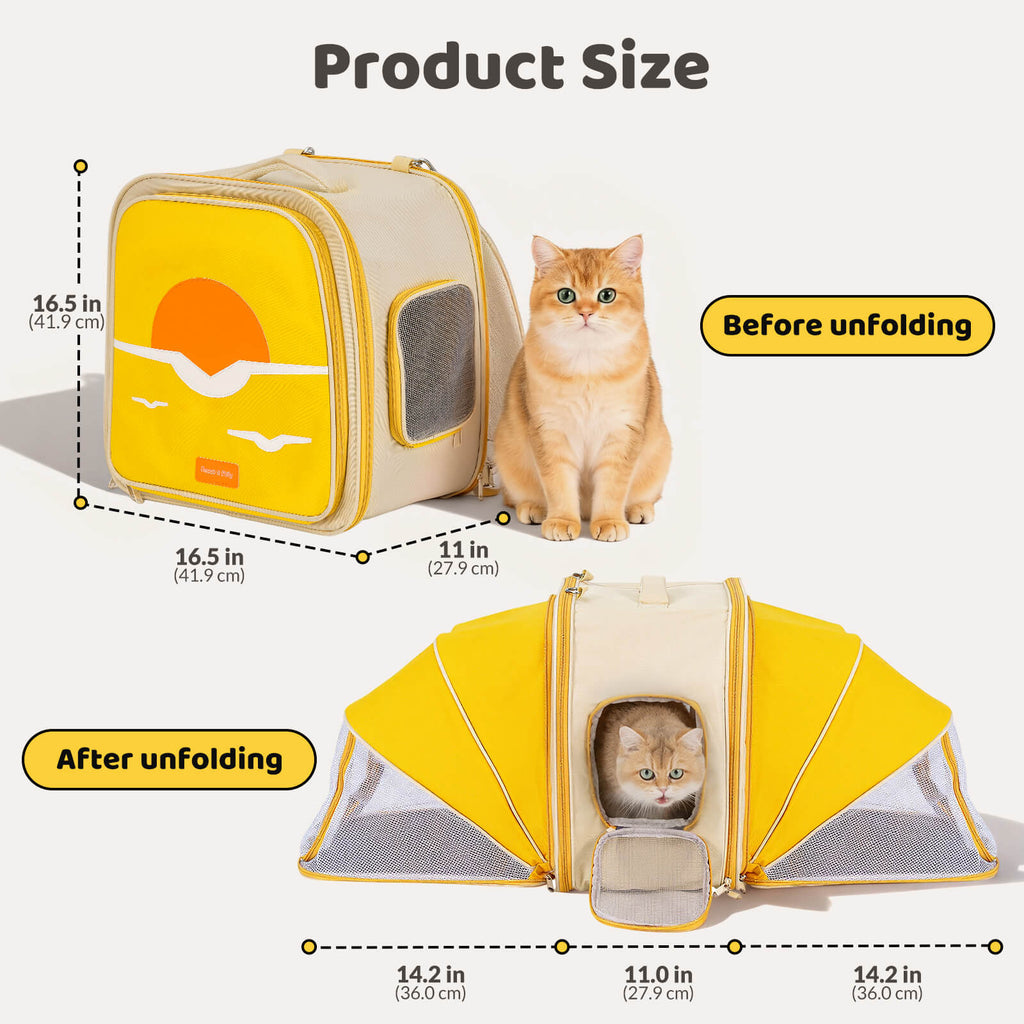 Portable Cat Backpack Carrier